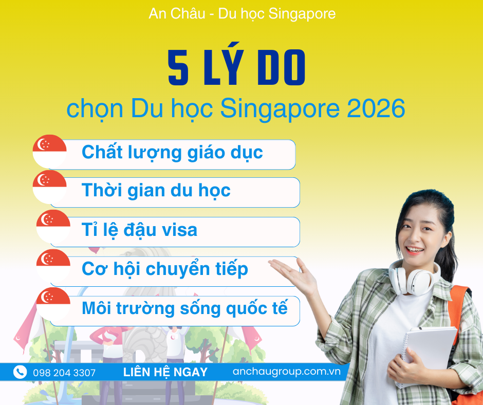 5 lý do chọn du học Singapore 2026